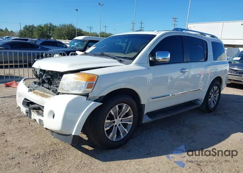 2015 Nissan Armada Sl from USA, damaged, VIN 5N1BA0ND4FN603994